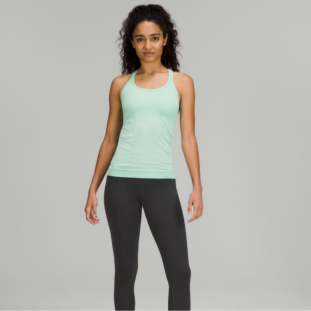 Lululemon Ebb to Street Tank size 4 wild mint color